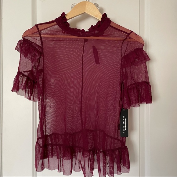 Forever 21 Mesh Top - Picture 1 of 3